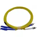 Thumbnail 2 de 3mt E2000/UPC-ST/UPC MonoModo SM Duplex Jumper Cable Fibra 3.0mm 9/125
