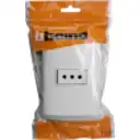 Thumbnail 0 de BTICINO MODUS 1-ENCHUFE-10A-NACIONAL CON BASE Y TAPA BLANCA ARMADO