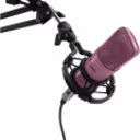 Thumbnail 1 de KIT STUDIO MICROPH C/SOP/POP/STAND/USB SOUND CARD ROSADO