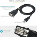 Thumbnail 2 de Cable Adaptador USB a Serial RS232 1mt 3ft para PLC/Impresora/Escáner - StarTech