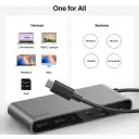Thumbnail 5 de Adaptador HUB Belkin multipuerto 8en1 USB-C a 2*USB-A 2*USB-C HDMI LAN
