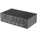 Thumbnail 0 de StarTech.com Switch Conmutador KVM de 4 Puertos HDMI - 4K de 30Hz - de Pantalla Doble - Conmutador KVM / audio / USB - 4 x KVM / audio / USB - montaje en rack