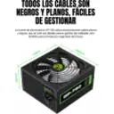 Thumbnail 3 de Fuente de Poder GAMEMAX GP-750, 750W 80 Plus Bronze No Modular ATX PFC act Negro