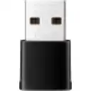 Thumbnail 0 de Adaptador Receptor WiFi USB Mercusys N300 Nano PC Notebook