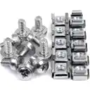 Thumbnail 1 de Paquete de 50 unid. de Tornillos y Tuercas Enjauladas Cage Nuts M6 Color Plata