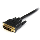 Thumbnail 1 de Cable Adaptador HDMI Macho a DVI-D Macho High Speed 3Mt Negro - StarTech