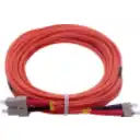 Thumbnail 2 de 10mt SC-FC OM1 MultiModo MM Duplex Jumper Fibra 62.5/125um LSZH