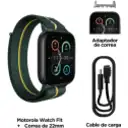 Thumbnail 18 de Smartwatch Motorola Moto Watch Fit Trekking Green
