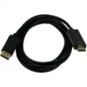 Thumbnail 0 de DisplayPort-M HDMI-M 1,8mt 180cm Cable Macho-Macho Negro 1.4v