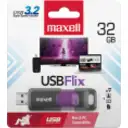 Thumbnail 2 de Pendrive 32GB Maxell FLIX32GB, USB-A 3.2 Color Negro/Morado