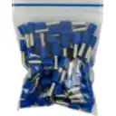 Thumbnail 2 de Azul 2,5mm2 8/15mm 100-unids AWG14 Ferrules Terminal Aislado Crimpeabl