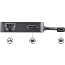 Thumbnail 2 de Docking Station StarTech USB-C a HDMI USB-A3.0/USB-C3.0 LAN, 4K 10/100/1000MBs