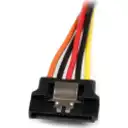 Thumbnail 3 de 6in Latching SATA Power Y Splitter Cable
