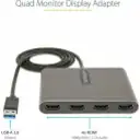 Thumbnail 1 de Adaptador USB 3.0 a 4 HDMI Quad Monitor - StarTech  USB32HD4
