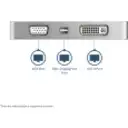 Thumbnail 2 de Adaptador de Video StarTech 4en1 USB-C a VGA DVI HDMI MiniDisplayPort 30Hz Plata