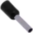 Thumbnail 0 de Negro 1,5mm2 8/15mm 100-unid AWG16 Ferrules Terminal Aislado Crimpeabl