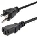 Thumbnail 0 de 12ft 5-15P to C13 18 AWG PC Power Cable