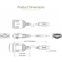 Thumbnail 7 de Cable Adaptador USB a Serial RS232 1mt 3ft para PLC/Impresora/Escáner - StarTech
