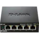 Thumbnail 0 de Switch D-Link DGS-105, 5 Puertos 10/100/1000Mbps Ideal para Gaming, Streaming 4K