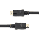 Thumbnail 9 de Cable DisplayPort M/M 4K 60Hz 1920*1080 HDCP DPCP c/Pestillo 15mt Negro StarTech