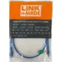 Thumbnail 2 de Cable de Red Linkmade CAT6 LSZH Cable Patch inyectado multifilar 1mt AZUL