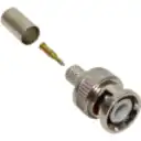 Thumbnail 3 de 10-unids. BNC-Macho Crimpeable 75OHM Conector Coaxial para cable RG59