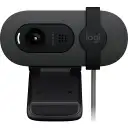 Thumbnail 1 de Cámara Web Logitech Brio 100, FHD1080p c/Mic Tapa Privacidad Color Graphite