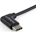 Thumbnail 4 de Cable StarTech USB 2.0 A Macho a USB 2.0 Type-C Macho en angulo. 1mt Negro