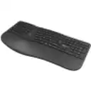 Thumbnail 0 de Teclado Inalámbrico Ergonómico KlipX KBK-530S Wireless 2.4GHz Español Negro
