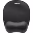 Thumbnail 1 de Mouse Pad con Apoya Gel Ergonómico Phico 00214 Base Antideslizante Negro