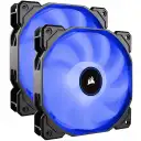 Thumbnail 0 de Corsair Air Series AF140 LED (2018) Blue 140mm Dual Pack [CO-9050090-WW]