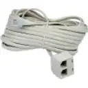 Thumbnail 2 de MACROTEL 1-RJ11-M 2-RJ11-H 7,5mt 6P4C Cable Extension Telefonica RJ14
