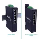 Thumbnail 0 de Switch Planet Industrial 5x 10/100/1000BASET RJ45 TP auto-MDI/MDI-X, auto negot