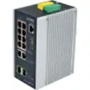 Thumbnail 3 de PLANET Switch 8-1000-PoE 2-1000 2-SFP 240W-tot Riel-DIN Industrial 12p