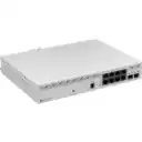 Thumbnail 0 de MIKROTIK 8-1000-PoE 140W-tot 2-SFP+10G Switch Rack 100-240VAC 48-57VDC