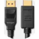Thumbnail 8 de Cable DisplayPort a HDMI FHD 1920*1200 Longitud 1,8 metros Negro Kensington