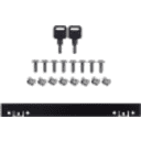 Thumbnail 0 de GABINETE RACK PARED LINKMADE 60CM-FONDO 6U NEGRO