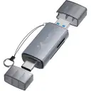 Thumbnail 2 de Lector de Tarjetas Xtech XTC-581, SD, MicroSD, Conexión USB 3.0, USB-C