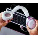 Thumbnail 5 de Audífonos Gamer Alámbricos HyperX Cloud III USB C/A 3.5mm DTS Blanco/Rosa