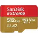 Thumbnail 0 de Memoria MicroSD 512GB SanDisk Extreme UHSI C10 A2 U3 V30 Lec 190MB/s Esc130MB/s