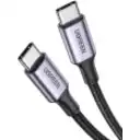 Thumbnail 1 de US316(1M). Cable USB-C a USB-C Ugreen para carga rapida de 1Mt. PD 5A. Aluminio 
