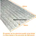 Thumbnail 1 de IBAPLAC Ondulado 4mm-6mm 1x2,2m Tetrapack Reciclado 100x220cm 2,2m2