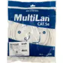 Thumbnail 1 de FURUKAWA 3mt Cat5e Blanco U/UTP CM Cable Patch RJ45 Multilan 35103505