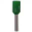 Thumbnail 1 de Verde 1,0mm2 8/15mm 100-unid AWG18 Ferrules Terminal Aislado Crimpeabl