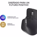 Thumbnail 4 de Mouse Inalámbrico Logitech MX Master 3s Óptico 8000DPI 7 Botones Bluetooth Negro