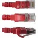 Thumbnail 3 de LINKMADE 4un 0,5mt Cat6a U/FTP Rojo LSZH Cable Patch Iny Multif 4x50cm