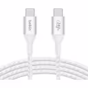 Thumbnail 3 de Cable USB-C a USB-C 240W de 2.0 Mt trenzado Belkin blanco