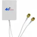 Thumbnail 1 de 10dBi 791-2690MHz 0,8-2,7GHz 2x2 Antena 2-.SMA-M 2mt-Cables 52x73mm