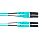 Thumbnail 1 de Panduit Opti-Core - Patch cable - LC multi-mode (M) to LC multi-mode (M) - 7 m - fiber optic - 50 / 125 micron - OM3 - riser - aqua