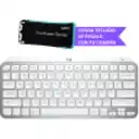 Thumbnail 0 de Teclado Español iluminado Bluetooth Logitech MX Keys Mini Blanco + Regalo